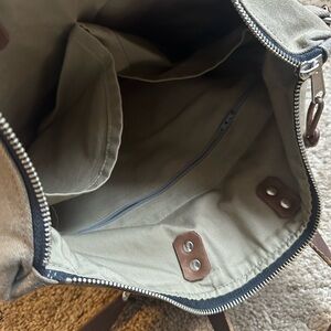 Men's Olive Duffel Bag